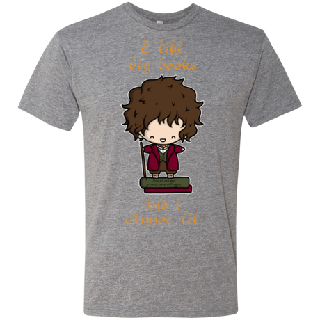 T-Shirts Premium Heather / Small I Like Big Books Men's Triblend T-Shirt