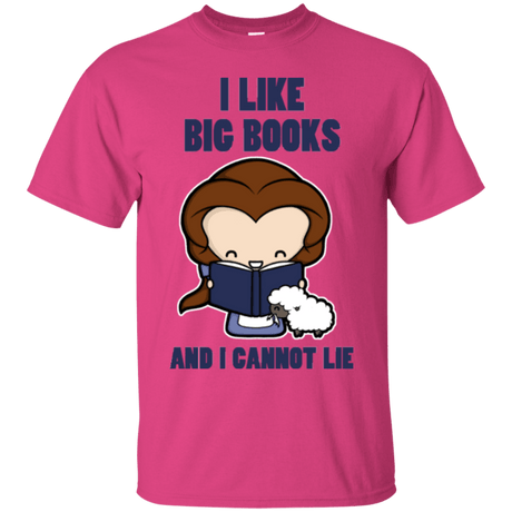 T-Shirts Heliconia / Small I Like Big Books T-Shirt