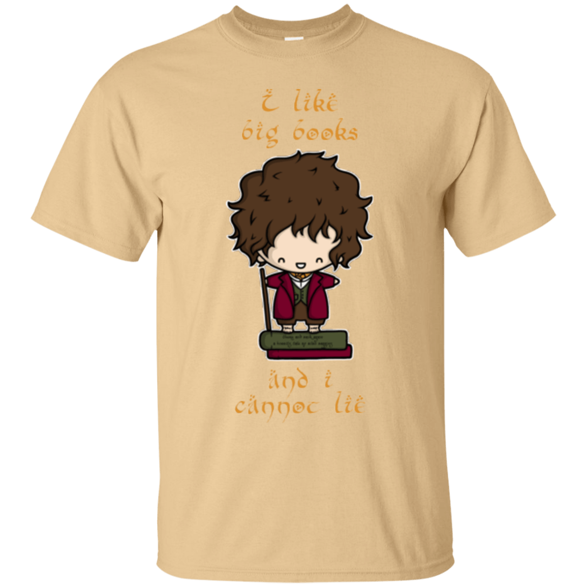 T-Shirts Vegas Gold / Small I Like Big Books T-Shirt