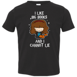 T-Shirts Black / 2T I Like Big Books Toddler Premium T-Shirt
