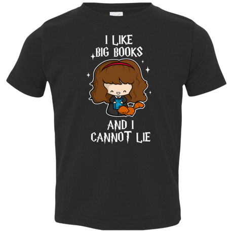 T-Shirts Black / 2T I Like Big Books Toddler Premium T-Shirt