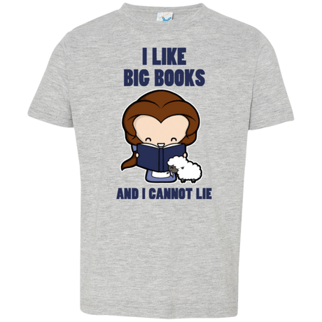 T-Shirts Heather / 2T I Like Big Books Toddler Premium T-Shirt