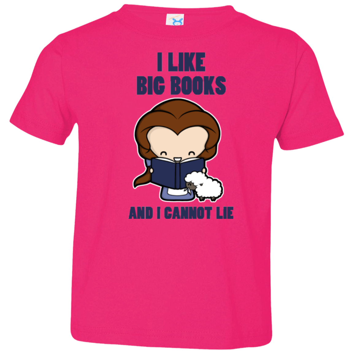 T-Shirts Hot Pink / 2T I Like Big Books Toddler Premium T-Shirt