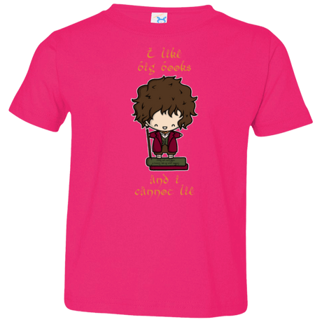 T-Shirts Hot Pink / 2T I Like Big Books Toddler Premium T-Shirt