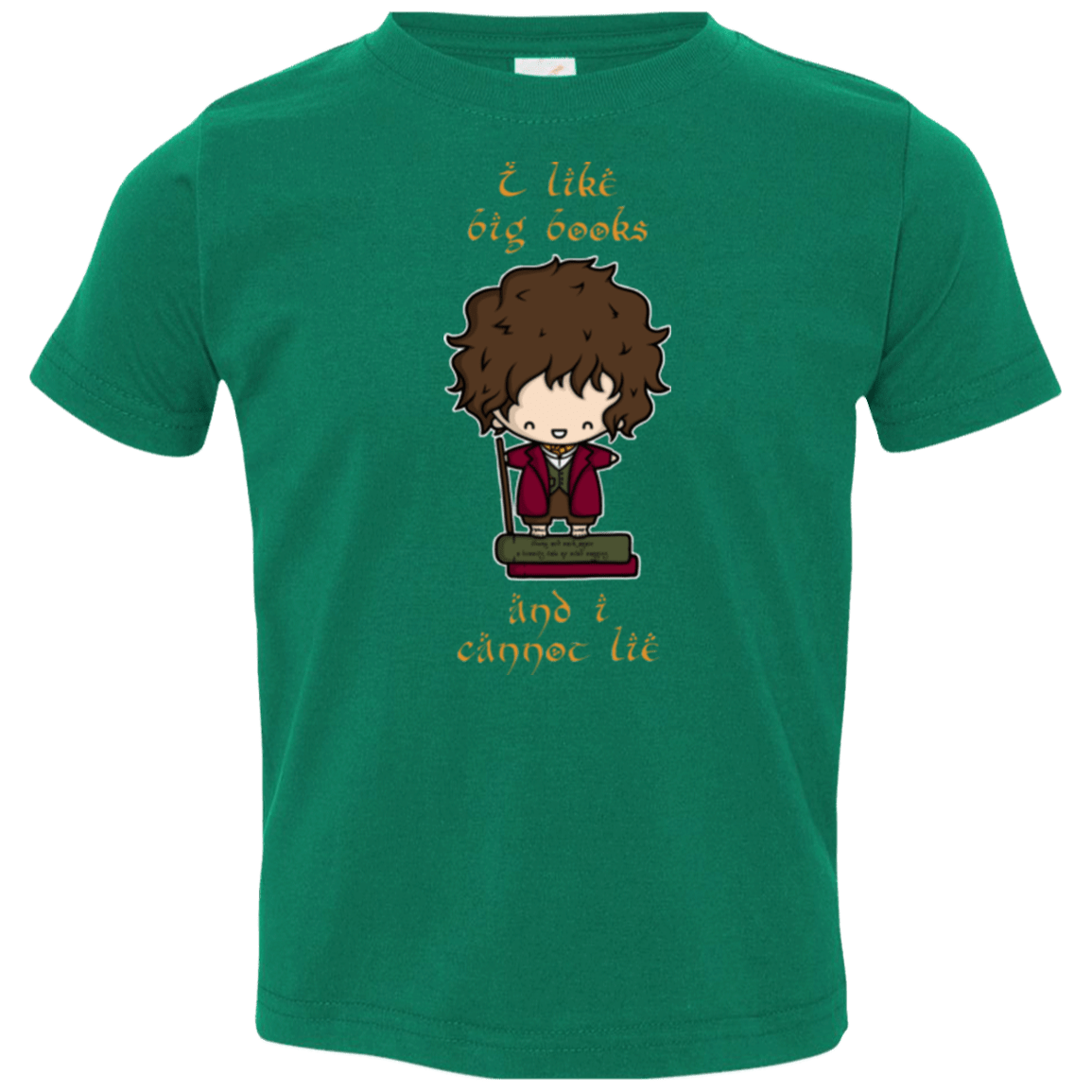 T-Shirts Kelly / 2T I Like Big Books Toddler Premium T-Shirt