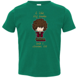 T-Shirts Kelly / 2T I Like Big Books Toddler Premium T-Shirt