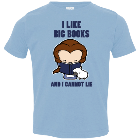 T-Shirts Light Blue / 2T I Like Big Books Toddler Premium T-Shirt