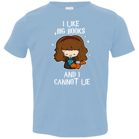 T-Shirts Light Blue / 2T I Like Big Books Toddler Premium T-Shirt