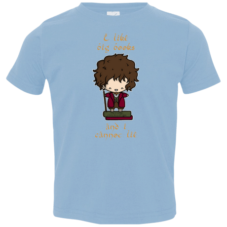 T-Shirts Light Blue / 2T I Like Big Books Toddler Premium T-Shirt