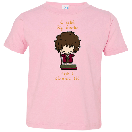 T-Shirts Pink / 2T I Like Big Books Toddler Premium T-Shirt