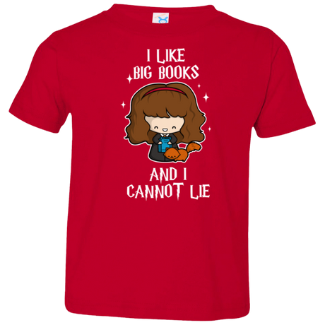 T-Shirts Red / 2T I Like Big Books Toddler Premium T-Shirt