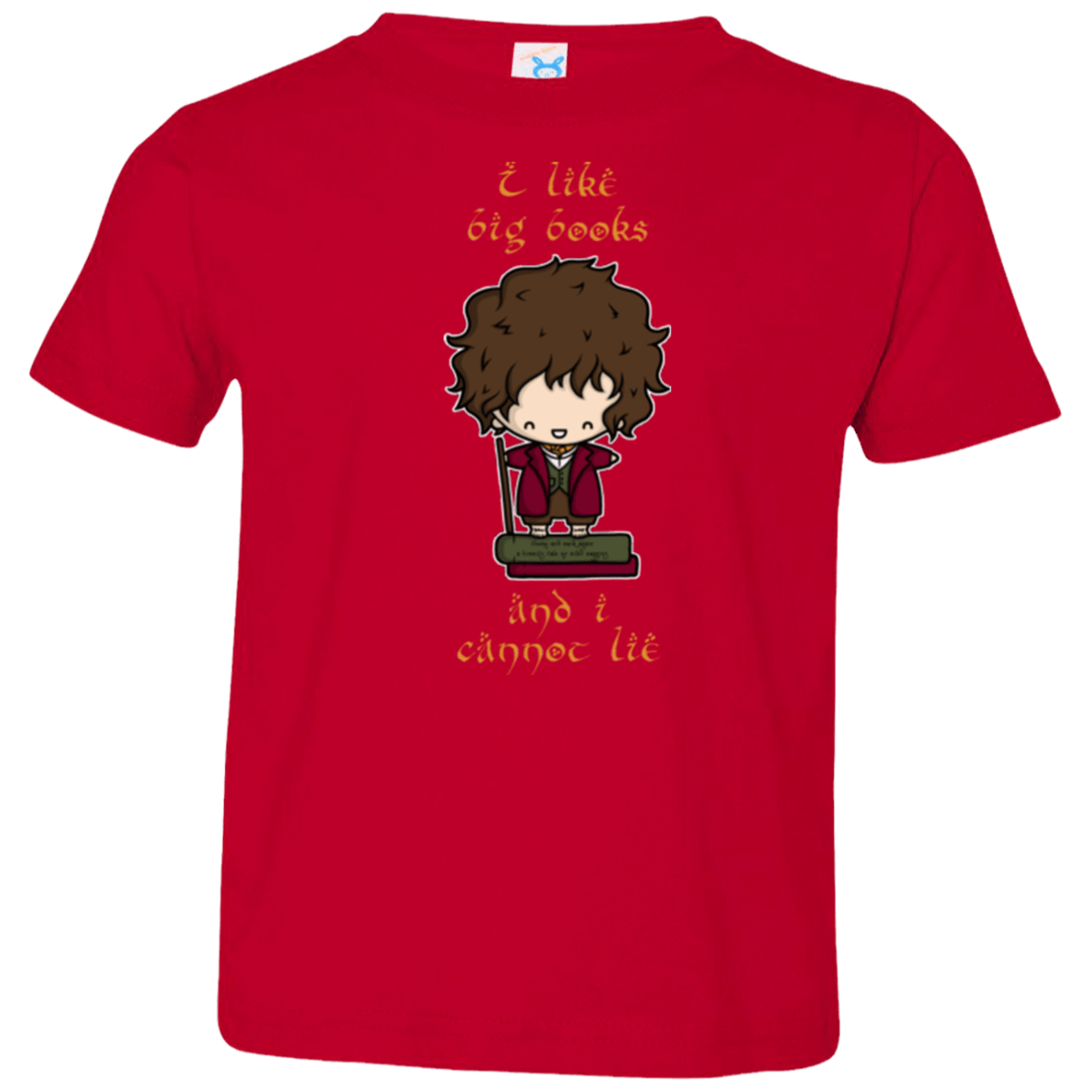 T-Shirts Red / 2T I Like Big Books Toddler Premium T-Shirt