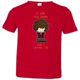 T-Shirts Red / 2T I Like Big Books Toddler Premium T-Shirt