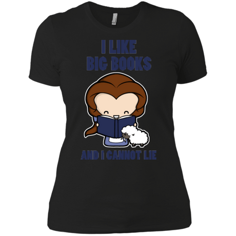 T-Shirts Black / X-Small I Like Big Books Women's Premium T-Shirt