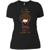 T-Shirts Black / X-Small I Like Big Books Women's Premium T-Shirt