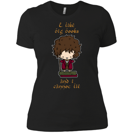 T-Shirts Black / X-Small I Like Big Books Women's Premium T-Shirt