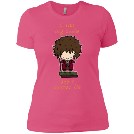 T-Shirts Hot Pink / X-Small I Like Big Books Women's Premium T-Shirt