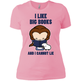 T-Shirts Light Pink / X-Small I Like Big Books Women's Premium T-Shirt