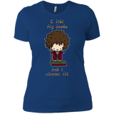 T-Shirts Royal / X-Small I Like Big Books Women's Premium T-Shirt