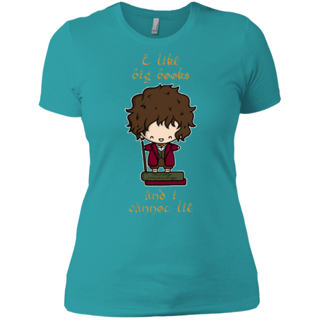T-Shirts Tahiti Blue / X-Small I Like Big Books Women's Premium T-Shirt