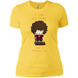 T-Shirts Vibrant Yellow / X-Small I Like Big Books Women's Premium T-Shirt
