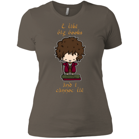 T-Shirts Warm Grey / X-Small I Like Big Books Women's Premium T-Shirt