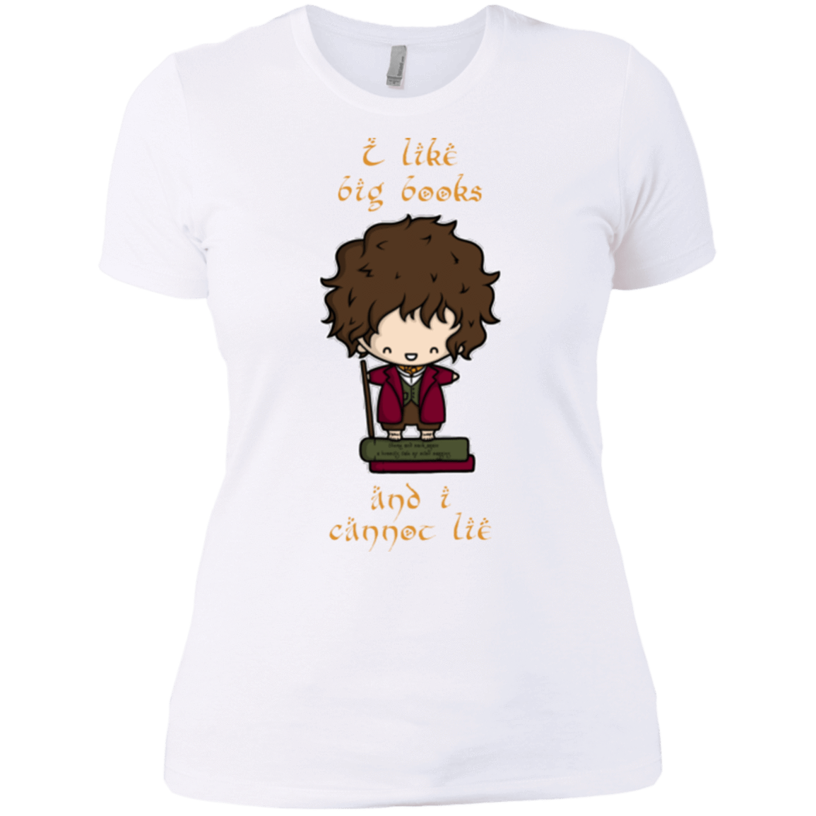 T-Shirts White / X-Small I Like Big Books Women's Premium T-Shirt