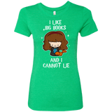 T-Shirts Envy / Small I Like Big Books Women's Triblend T-Shirt