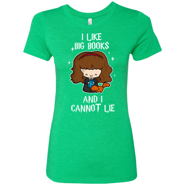 T-Shirts Envy / Small I Like Big Books Women's Triblend T-Shirt
