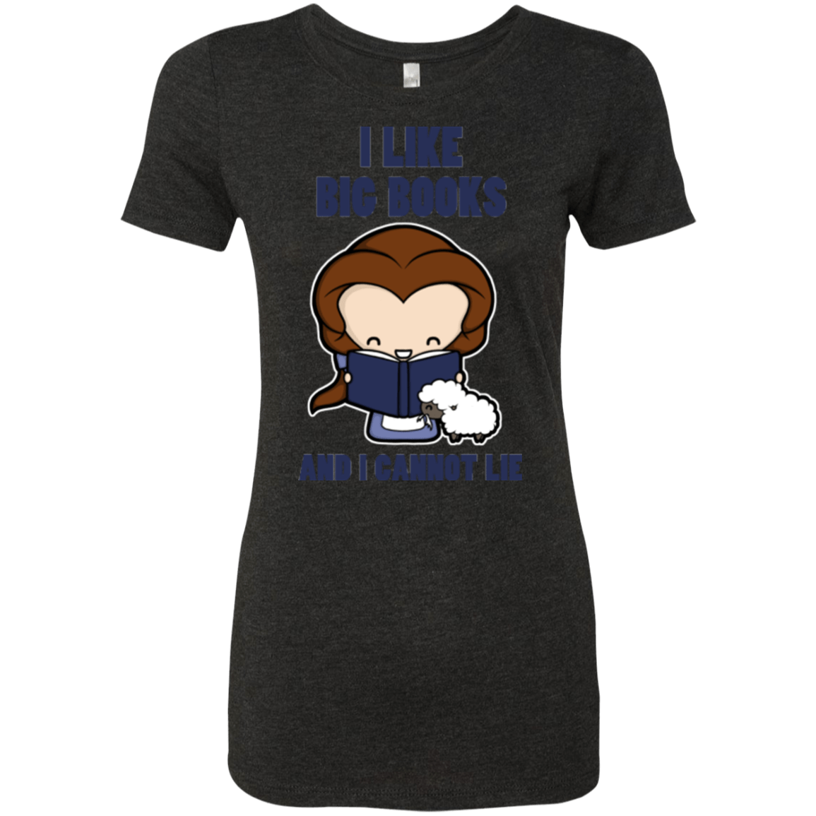 T-Shirts Vintage Black / Small I Like Big Books Women's Triblend T-Shirt