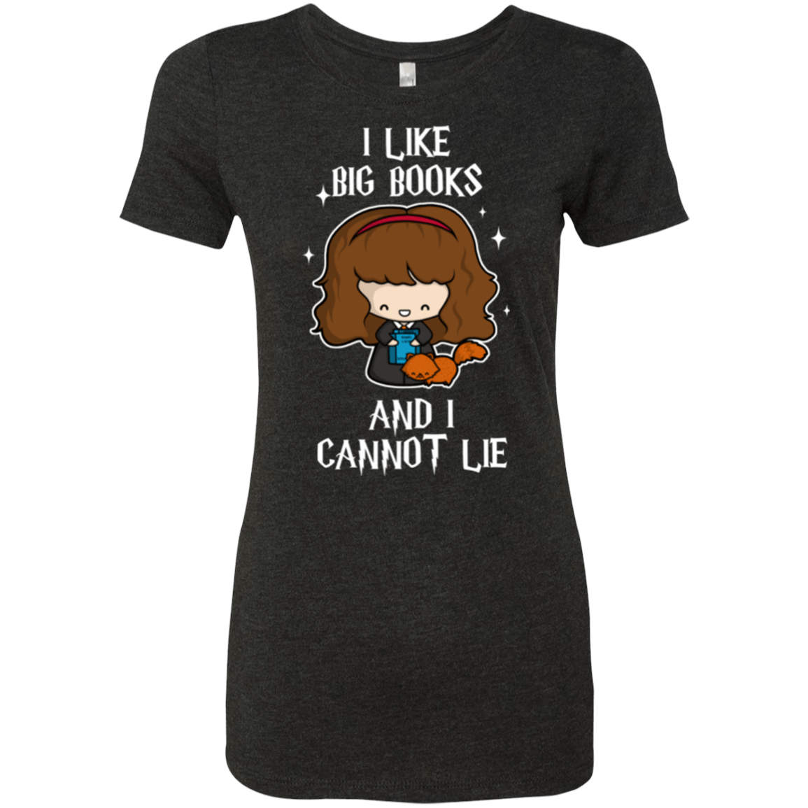 T-Shirts Vintage Black / Small I Like Big Books Women's Triblend T-Shirt