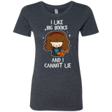 T-Shirts Vintage Navy / Small I Like Big Books Women's Triblend T-Shirt
