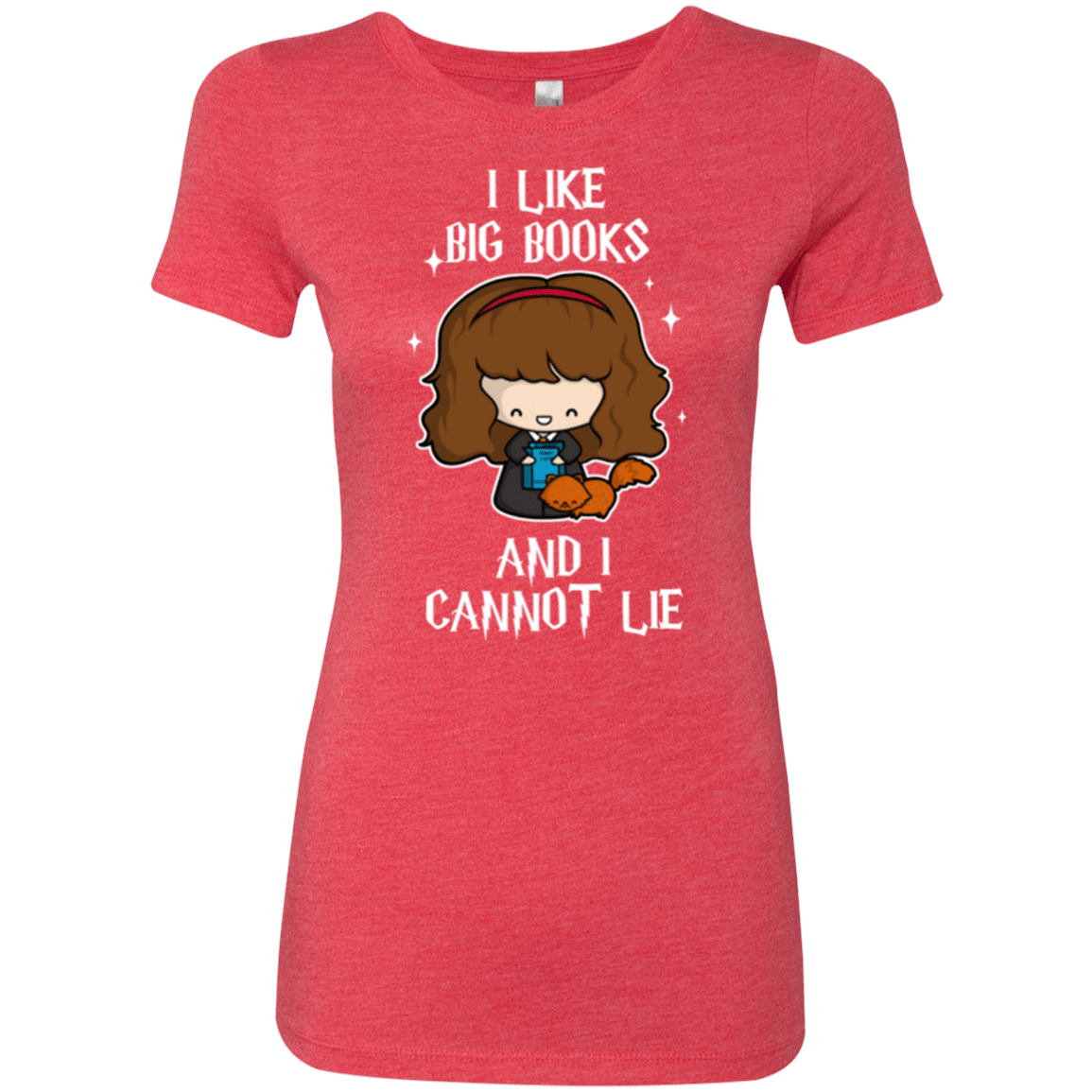 T-Shirts Vintage Red / Small I Like Big Books Women's Triblend T-Shirt