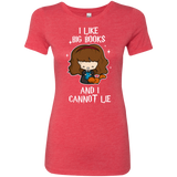 T-Shirts Vintage Red / Small I Like Big Books Women's Triblend T-Shirt