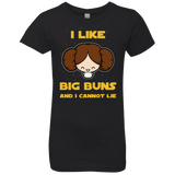 T-Shirts Black / YXS I Like Big Buns Girls Premium T-Shirt