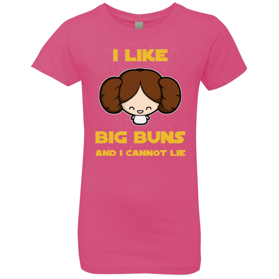 T-Shirts Hot Pink / YXS I Like Big Buns Girls Premium T-Shirt