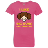 T-Shirts Hot Pink / YXS I Like Big Buns Girls Premium T-Shirt