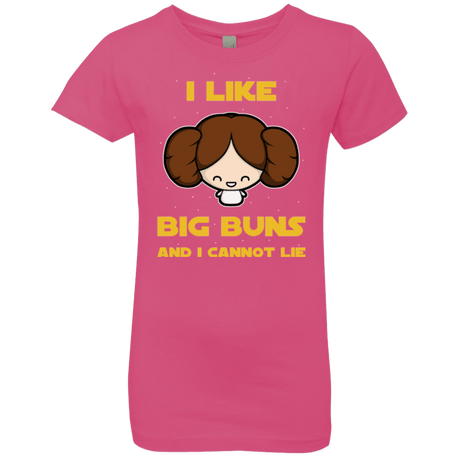 T-Shirts Hot Pink / YXS I Like Big Buns Girls Premium T-Shirt