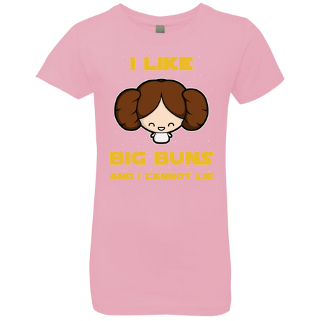 T-Shirts Light Pink / YXS I Like Big Buns Girls Premium T-Shirt