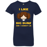 T-Shirts Midnight Navy / YXS I Like Big Buns Girls Premium T-Shirt