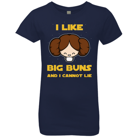 T-Shirts Midnight Navy / YXS I Like Big Buns Girls Premium T-Shirt