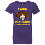 T-Shirts Purple Rush / YXS I Like Big Buns Girls Premium T-Shirt