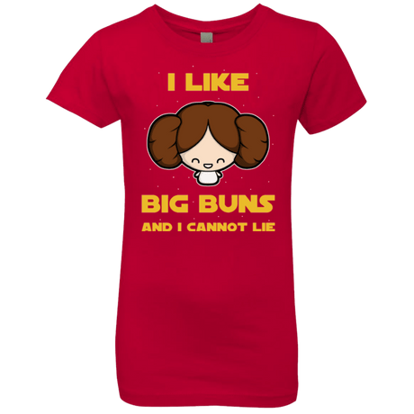T-Shirts Red / YXS I Like Big Buns Girls Premium T-Shirt