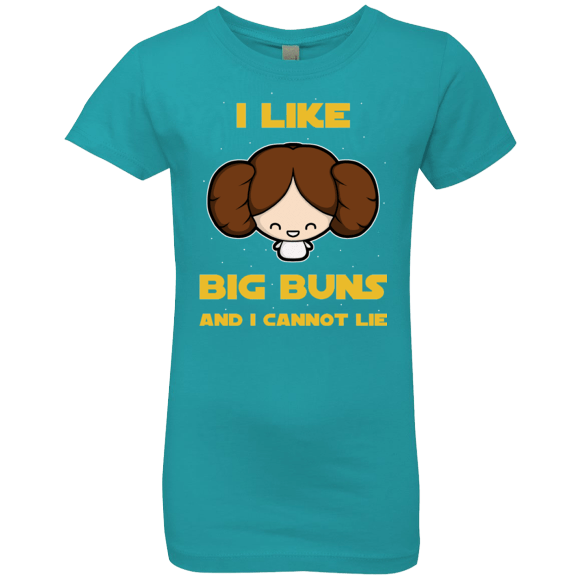 T-Shirts Tahiti Blue / YXS I Like Big Buns Girls Premium T-Shirt