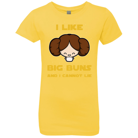 T-Shirts Vibrant Yellow / YXS I Like Big Buns Girls Premium T-Shirt