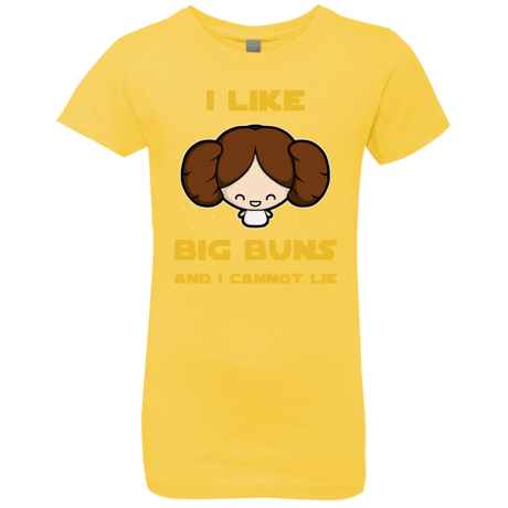 T-Shirts Vibrant Yellow / YXS I Like Big Buns Girls Premium T-Shirt