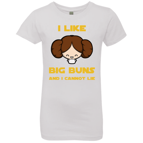 T-Shirts White / YXS I Like Big Buns Girls Premium T-Shirt