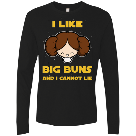 T-Shirts Black / Small I Like Big Buns Men's Premium Long Sleeve