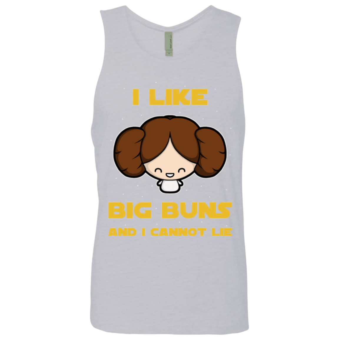 T-Shirts Heather Grey / Small I Like Big Buns Men's Premium Tank Top