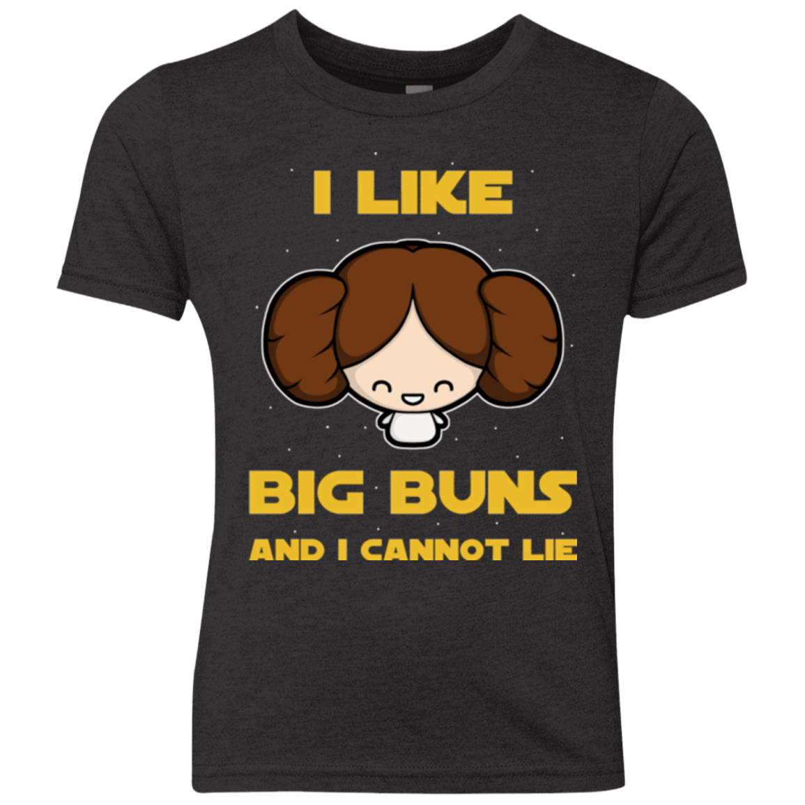 T-Shirts Vintage Black / YXS I Like Big Buns Youth Triblend T-Shirt